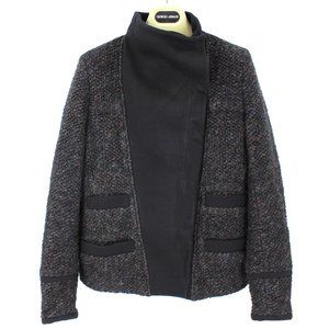 Iro Cydney Black Multicolor Tweed Jacket Boucle W… - image 1